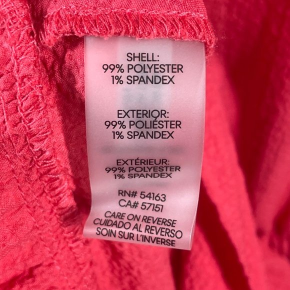 NEW Calvin Klein Dress Womens 6 coral pink fit flare colorful cocktail classic - Picture 7 of 11